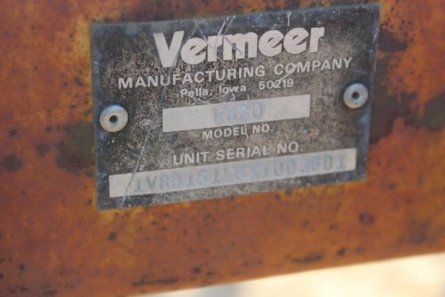 Image of Vermeer WR20 equipment image 4