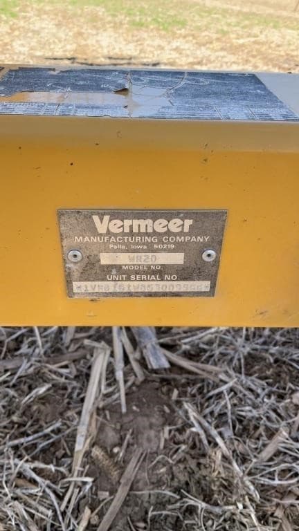 Image of Vermeer WR20 equipment image 4