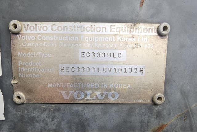 Image of Volvo EC330BLC equipment image 3