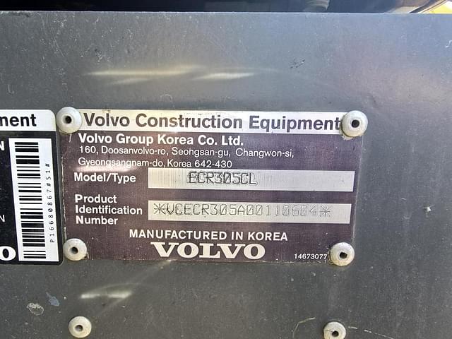 Image of Volvo ECR305CL equipment image 1