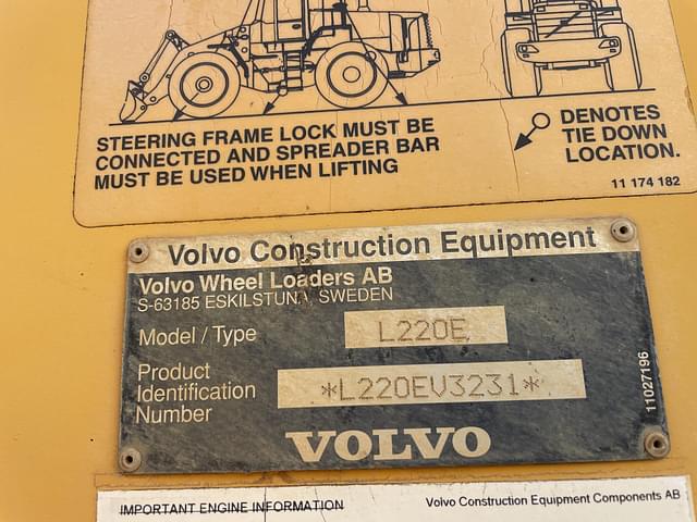Image of Volvo L220E equipment image 3