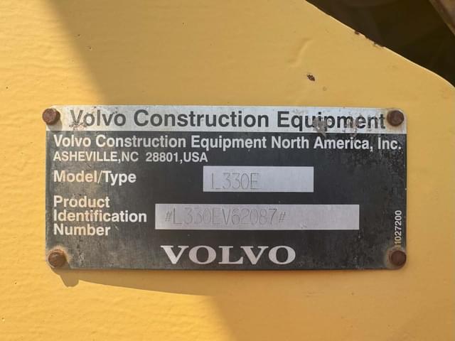 Image of Volvo L330E equipment image 4