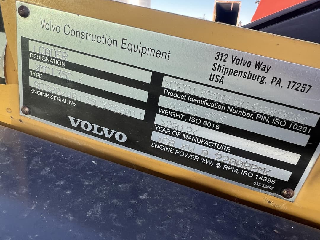 Image of Volvo MC135C Image 1