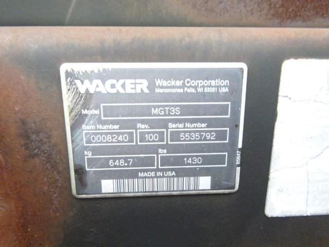 Image of Wacker G160 equipment image 4