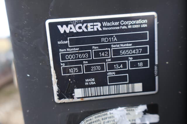 Image of Wacker Neuson RD11 equipment image 4