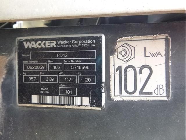 Image of Wacker Neuson RD12 equipment image 4