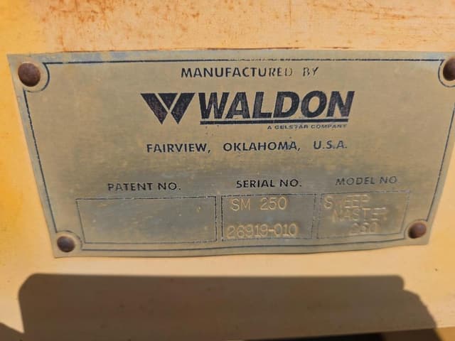 Image of Waldon Sweepmaster 250 equipment image 1