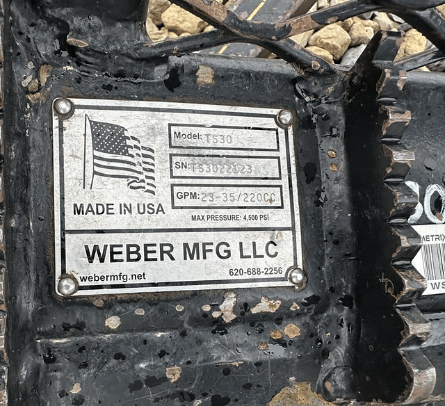 Image of Weber TS30 equipment image 4