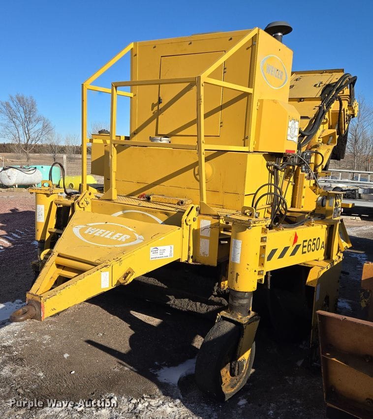 Weiler E650A Equipment Image0