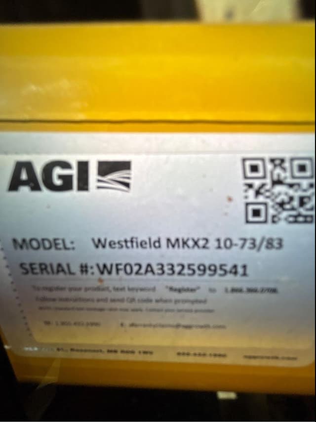 Image of Westfield MKX2 10-73 equipment image 2