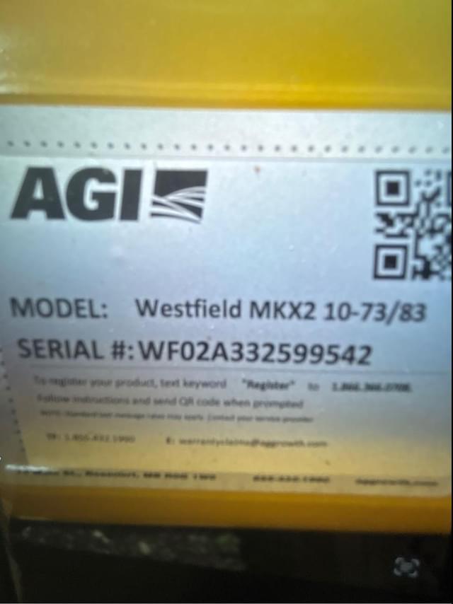 Image of Westfield MKX2 10-73 equipment image 2