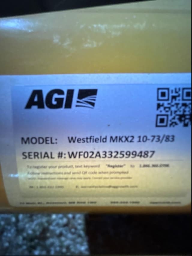 Image of Westfield MKX2 10-73 equipment image 2