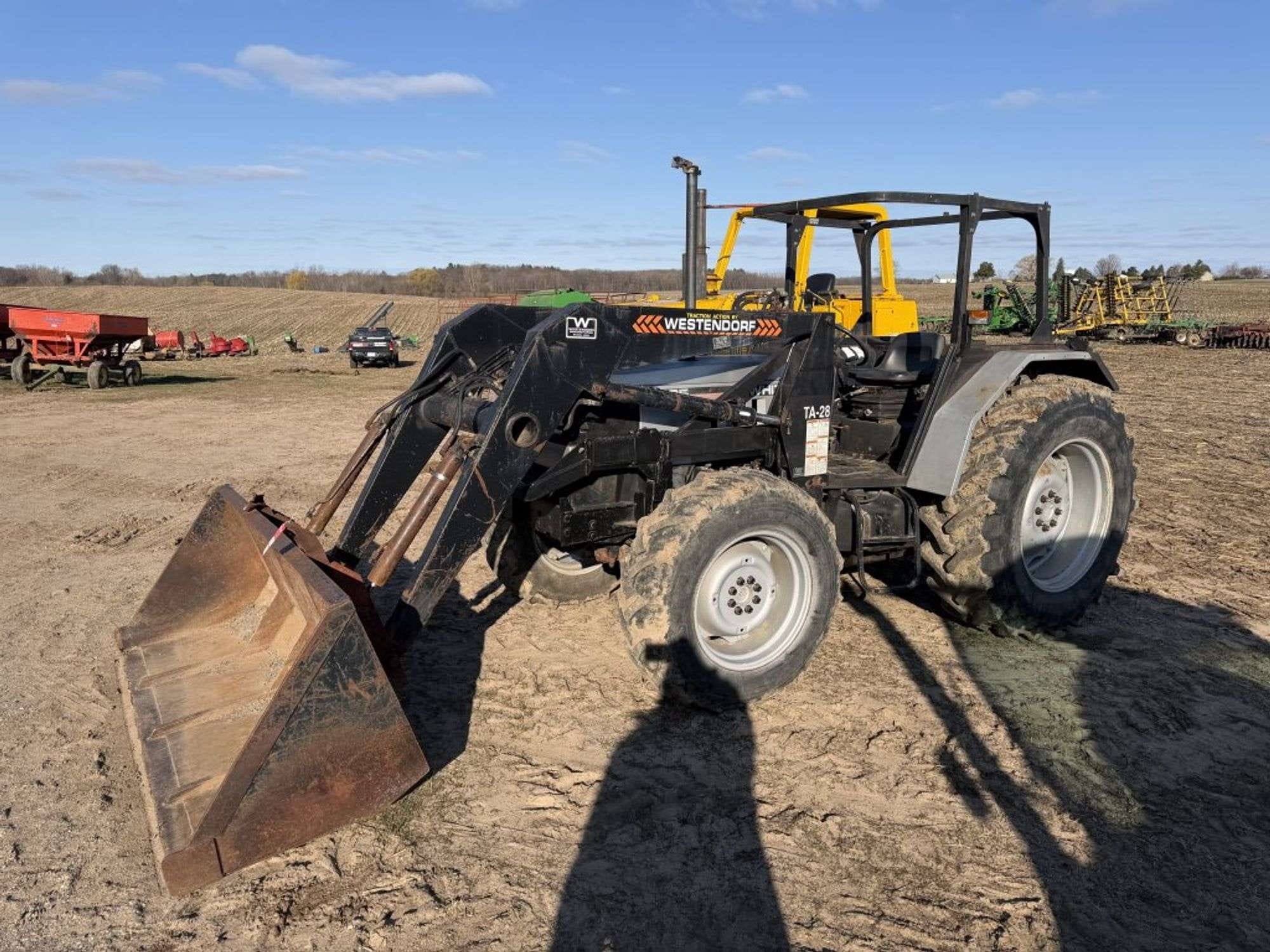 White 6085 Equipment Image0