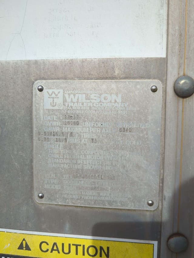 Image of Wilson PSGN-724 equipment image 4