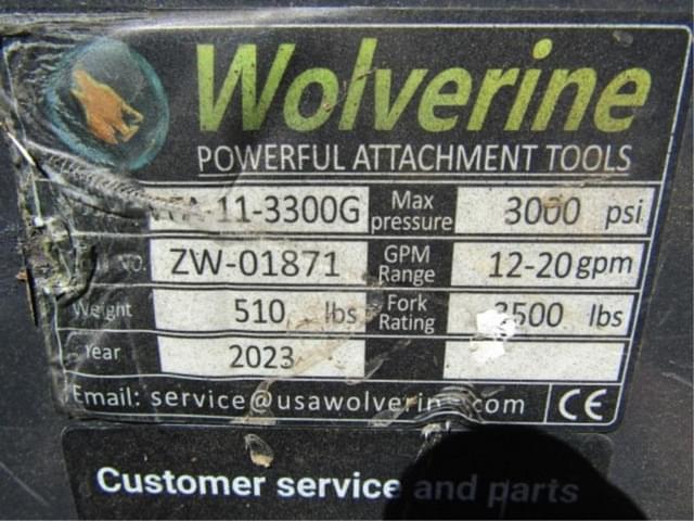 Image of Wolverine PFA-11-3300G equipment image 3