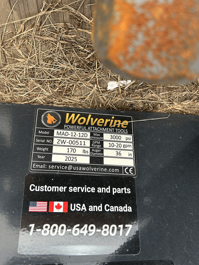 Image of Wolverine MAD-12-12D equipment image 3