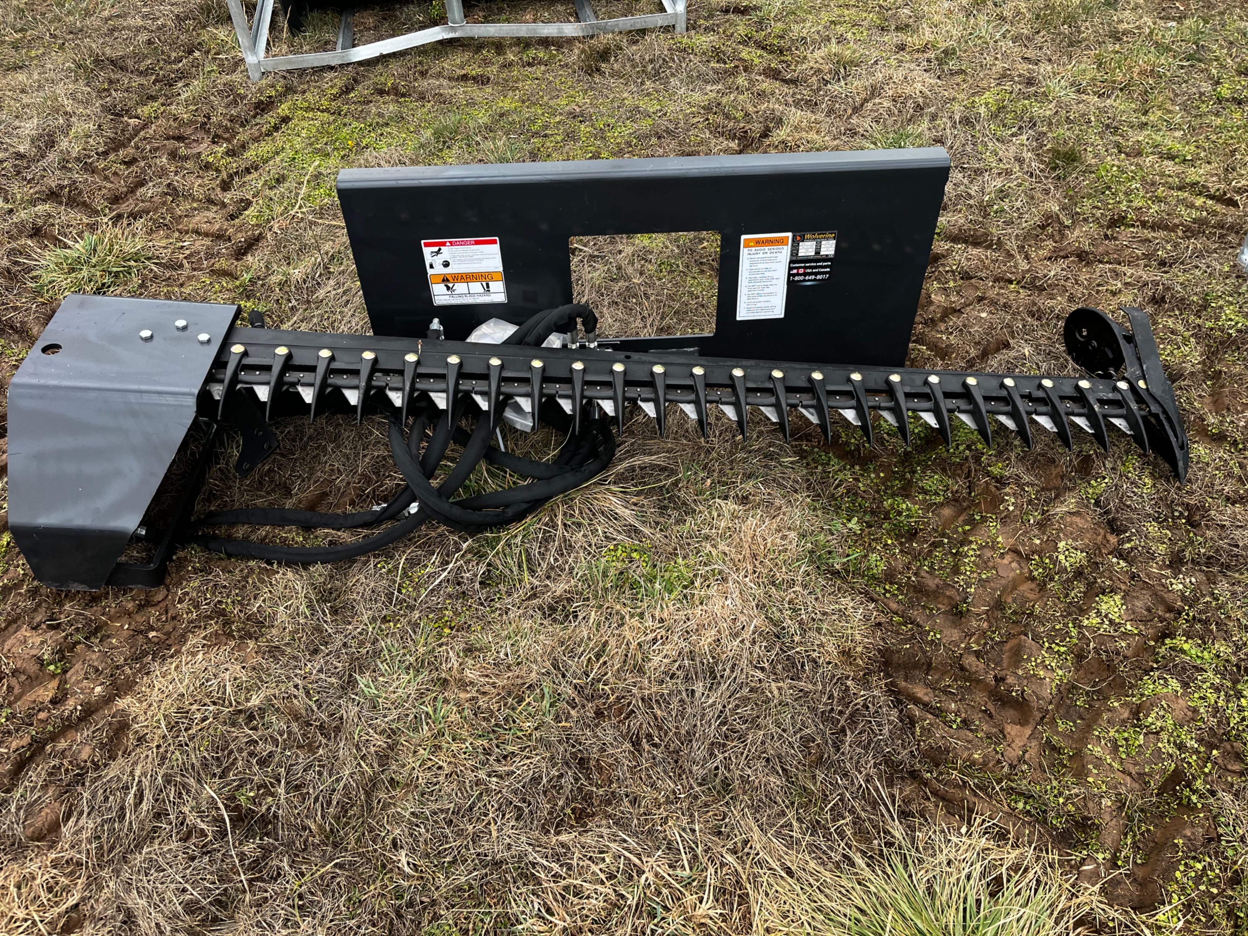 SOLD - 2023 Wolverine SBM-12-72W Other Equipment Skid Steer Attachments