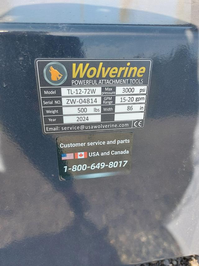 Image of Wolverine  TL-12-72W equipment image 4
