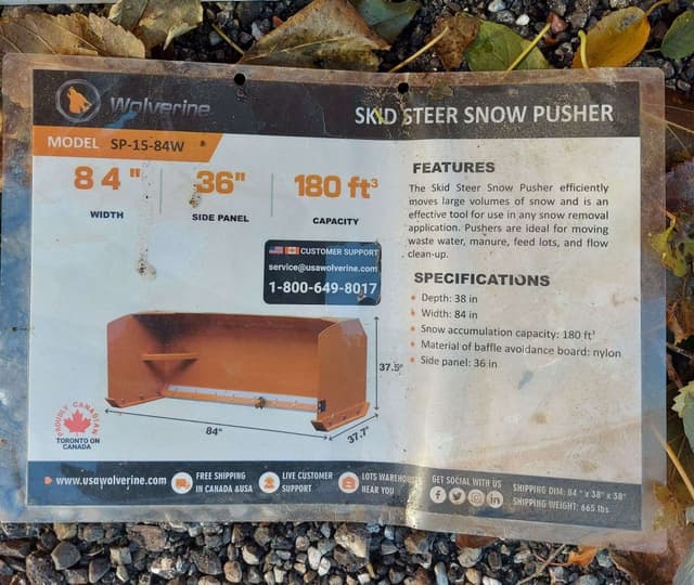 Image of Wolverine SP-15-84W equipment image 2