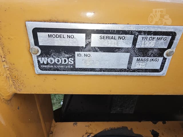 Image of Woods BH1050 equipment image 1