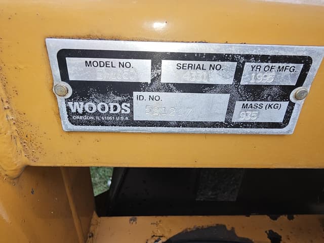 Image of Woods BH1050 equipment image 1