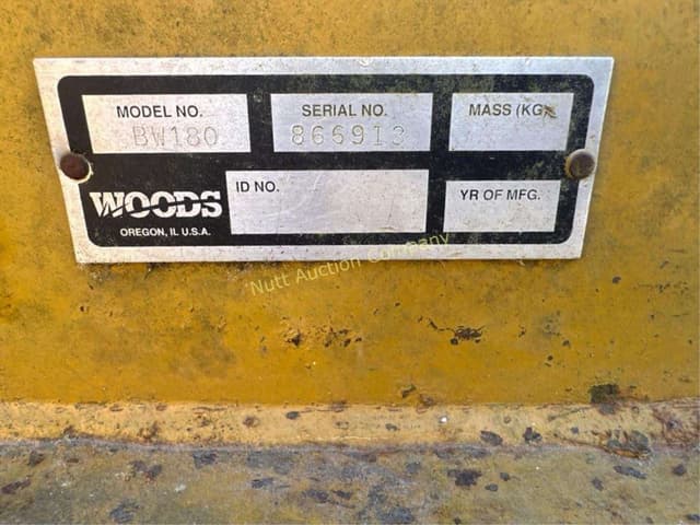 Image of Woods BW180 equipment image 2