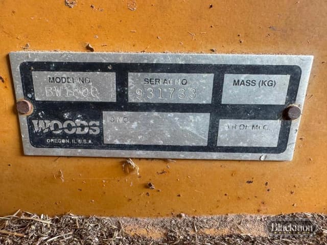Image of Woods BW1800 equipment image 4