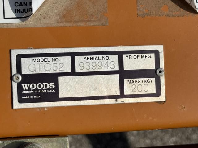 Image of Woods GTC52 equipment image 4