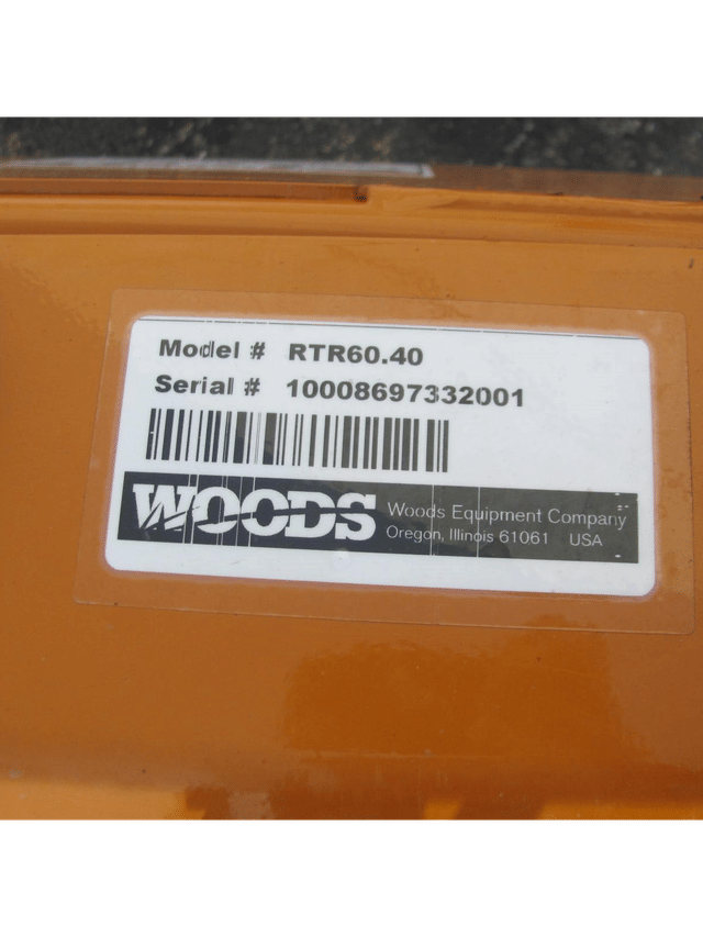 Image of Woods RTR60.40 equipment image 1