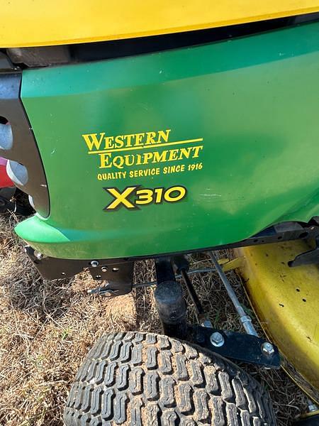 Image of John Deere X310 equipment image 1