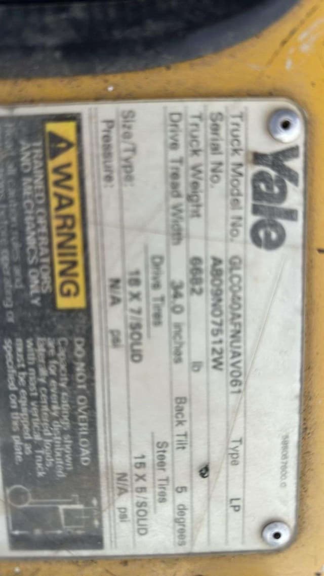 Image of Yale GLC040 equipment image 4