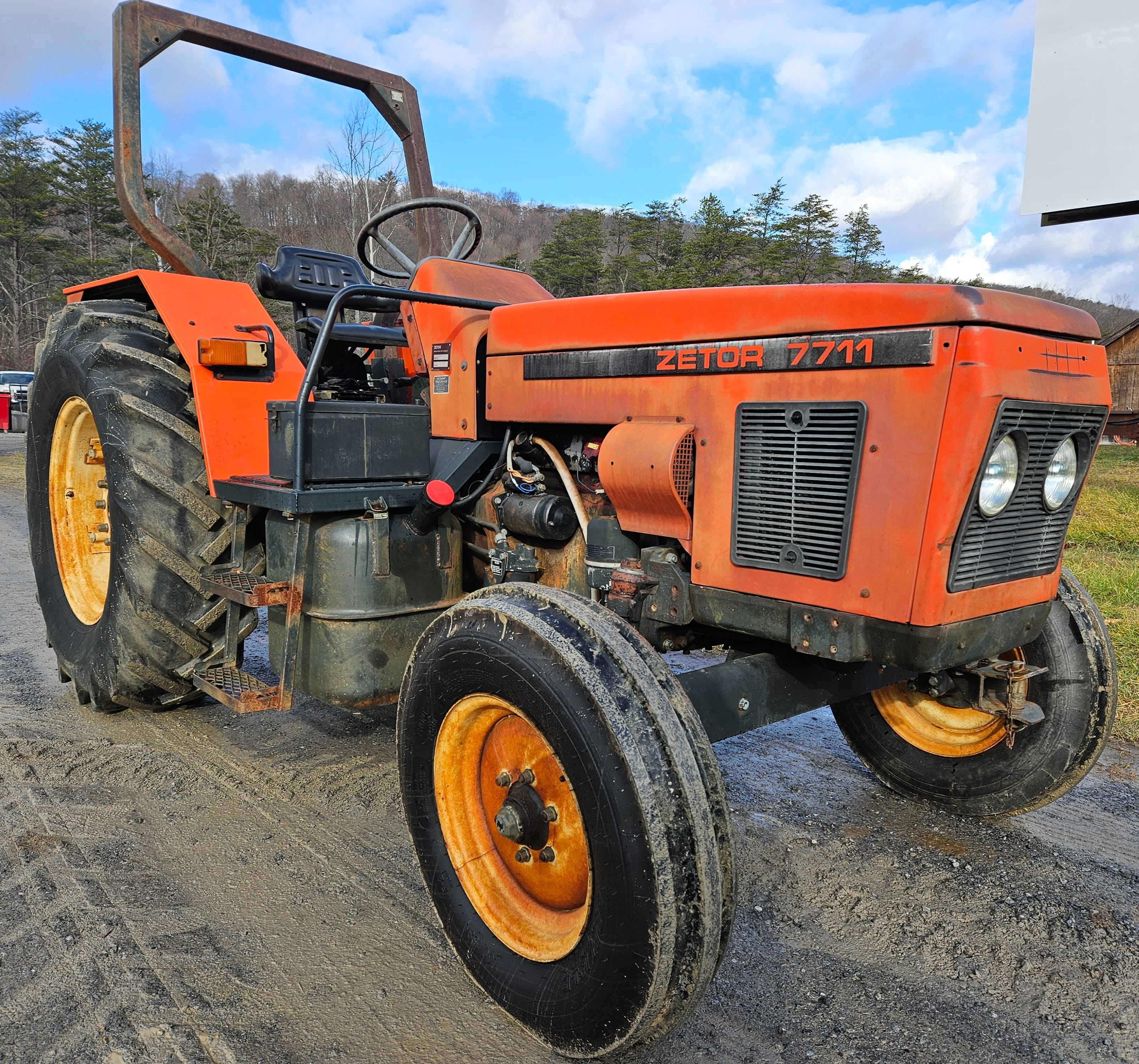 SOLD - Zetor 7711 Lot No. 206 Tractors with 816 Hrs | Tractor Zoom